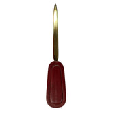 Mocha Leather Letter Opener